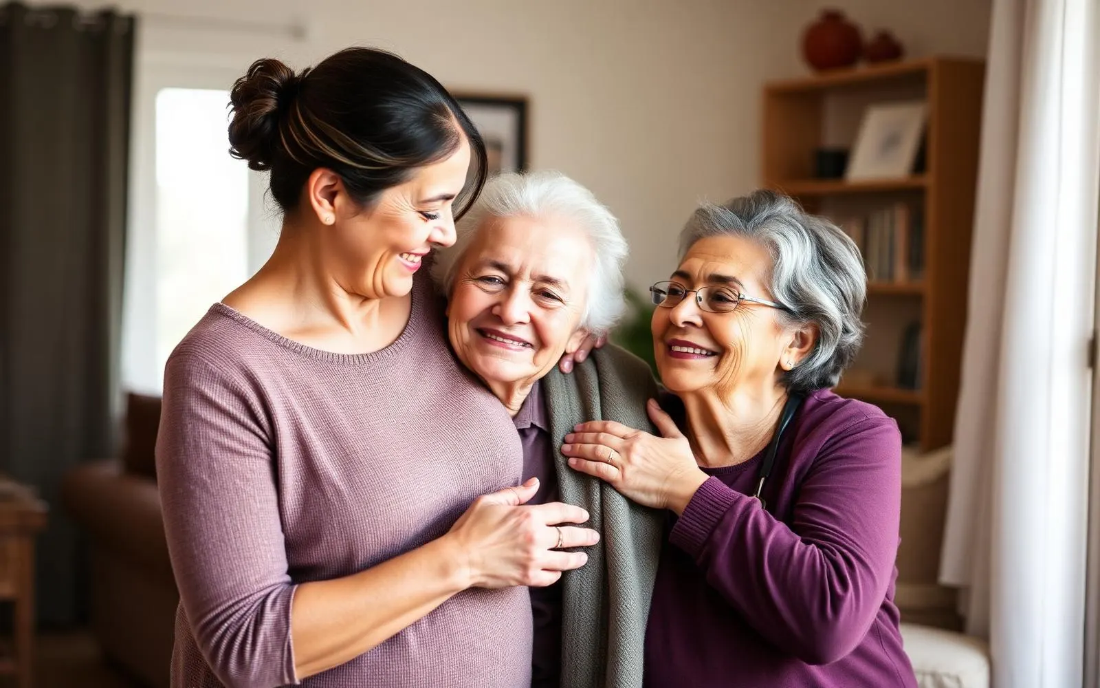 Avida caregiver supporting a family member in Milwaukee